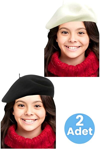 Trenderrs Children's 2-Piece French Painter Beret