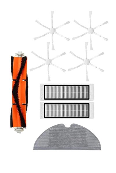 Roborge Xiaomi Vacuum Mop 2 (Stytj03Zhm) Robot Vacuum Cleaner Compatible Set of 8 Spare Parts