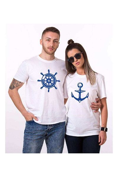 Tshirthane Rudder Iron Lover Combos T-shirt Couple Combination