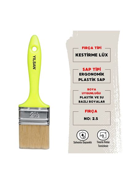 YILSAN Luxury Cutting Paint Brush - 2 [no: 2]