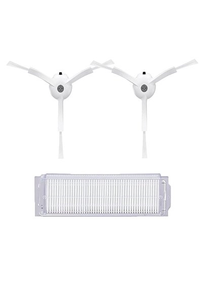 Roborge Xiaomi Vacuum Mop 2 Pro - Ρομπότ ηλεκτρική σκούπα, σετ ανταλλακτικών 3 τεμαχίων (MJST1SHW)