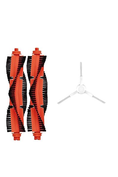 Roborge Xiaomi Vacuum Mop 2S - مكنسة كهربائية روبوتية، مجموعة قطع غيار مكونة من 3 قطع (XMSTJQR2S)