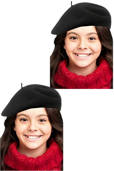 Trenderrs Children's 2-Piece French Painter Beret