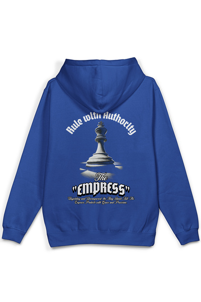 Overoz Sweatshirt Mavi Capa Satranț - Stil Oversize Model Nou Fortăreața Brațului