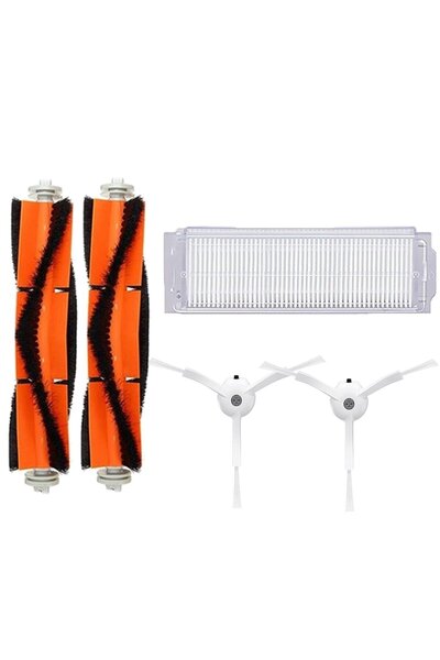 Roborge Xiaomi Vacuum Mop 2 Pro - Ρομπότ ηλεκτρική σκούπα, σετ ανταλλακτικών 5 τεμαχίων (MJST1SHW)