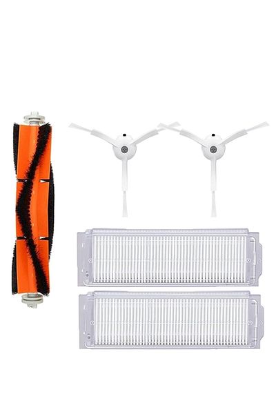 Roborge Xiaomi Vacuum Mop 2 Pro - مكنسة كهربائية روبوتية، مجموعة قطع غيار مكونة من 5 قطع (MJST1SHW)