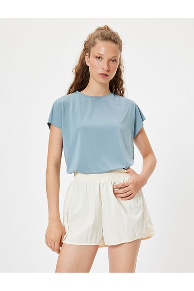 Koton Tricou sport oversize cu mânecă scurtă