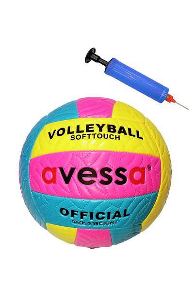 AVESSA Vlm700-100P Volleyball Ball with Pump