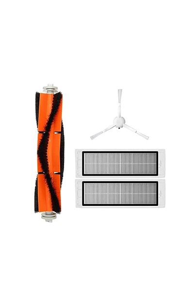 Roborge Xiaomi Vacuum Mop 1c - مكنسة كهربائية روبوتية، مجموعة قطع غيار مكونة من 4 قطع (STYTJ01ZHM)