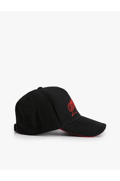 Koton Cotton Cap Hat - Slogan Embroidered