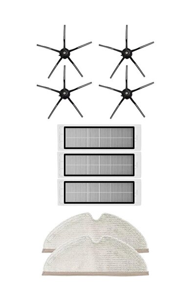 Roborge Σετ ανταλλακτικών 9 τεμαχίων συμβατό με ρομπότ ηλεκτρική σκούπα Roborock S5 Max
