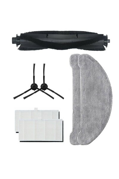 Roborge Set de 7 piese de schimb compatibile cu aspiratorul robot Muadil Wiami FX-9
