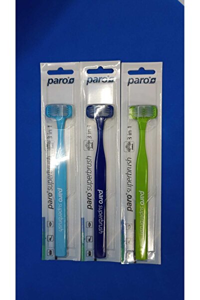 Paro 724 SuperBrush Üç Boyutlu Diş Fırçası Modern Tasarım Yüksek Kalite İşviçre Ürünü