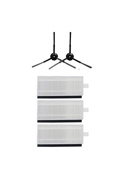 Roborge Set de 5 piese de schimb compatibile cu aspiratorul robot Muadil Wiami FX-9