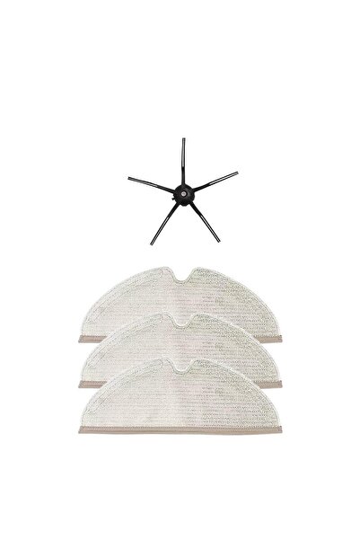 Roborge Σετ ανταλλακτικών 4 τεμαχίων συμβατό με ρομπότ ηλεκτρική σκούπα Roborock S5 Max