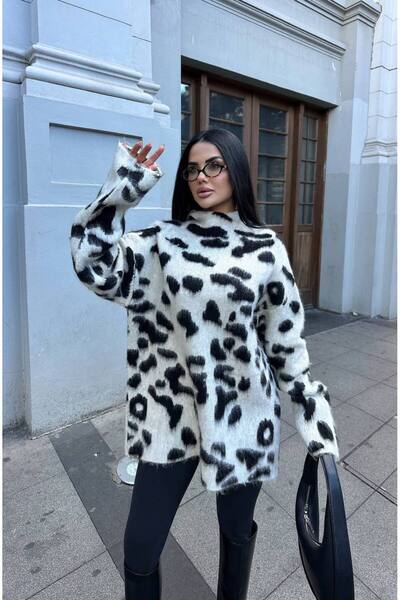 Friday Mood Γυναικείο μάλλινο πουλόβερ με μισό ζιβάγκο