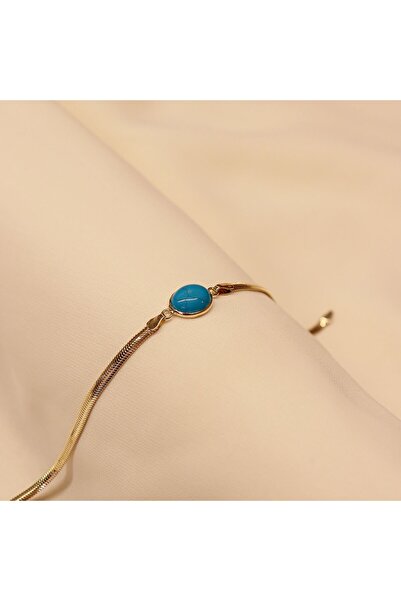 TAHAN MÜCEVHERAT Taşlı Balıksırtı Modern Bileklik