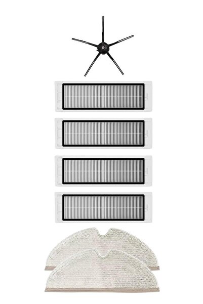 Roborge Σετ ανταλλακτικών 7 τεμαχίων συμβατό με ρομπότ ηλεκτρική σκούπα Roborock S5 Max