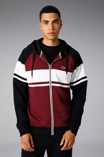 Ellesse Мъжки суитшърт с качулка и цип - EM309-BRD
