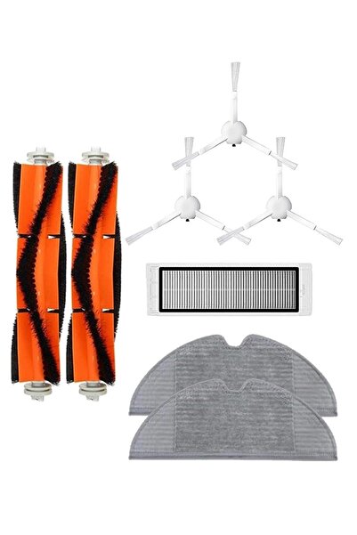 Roborge Xiaomi Vacuum Mop 2 - Ρομπότ ηλεκτρική σκούπα, σετ ανταλλακτικών 8 τεμαχίων (STYTJ03ZHM)