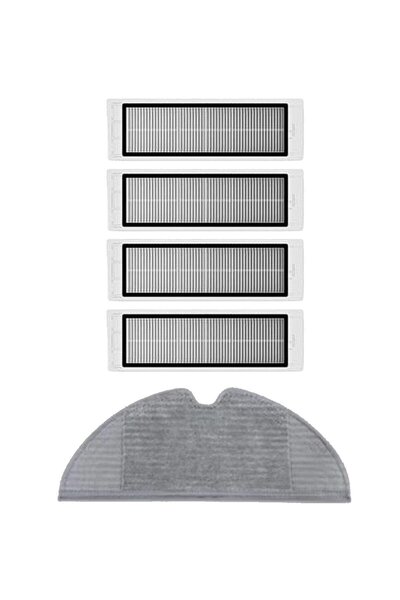 Roborge Σετ ανταλλακτικών 5 τεμαχίων συμβατό με ρομποτική ηλεκτρική σκούπα Dreame D9