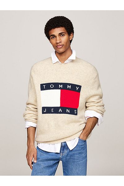 Tommy Hilfiger TJM REG MELANGE FLAG SWEATER