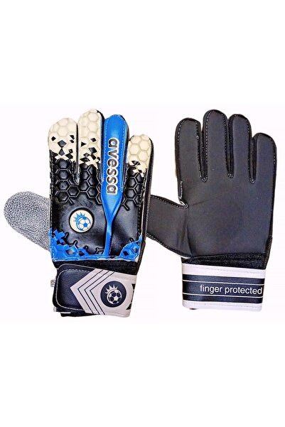 AVESSA Kemikli Kaleci Eldiveni Mavi No:9 K-200