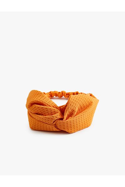 Koton Hair Band Knot Detailed Textured