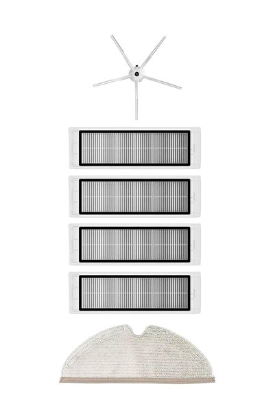 Roborge Σετ ανταλλακτικών συμβατών με 6 τεμάχια Roborock S5 Max