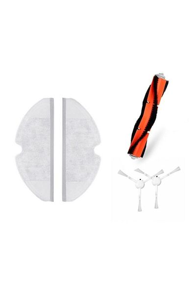 Roborge Xiaomi Vacuum Mop 2c - مكنسة كهربائية روبوتية، مجموعة قطع غيار مكونة من 5 قطع (XMSTJQR2C)