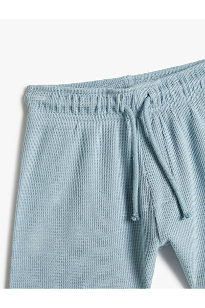 Koton Βαμβακερό Βασικό Σορτς - Μέση Δεμένο