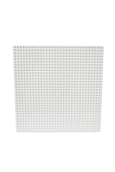 Mega Oyuncak أرضية ميجا وايت بلوك 25.5 × 25.5 سم