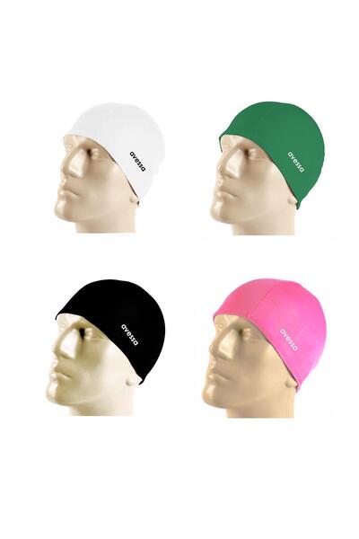 AVESSA 4lü Yüzme Havuz Bone Seti Çok Renkli