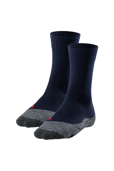FALKE Damen Socken 2er Pack - Trekkingsocken TK 2, Ergonomic, Merinowoll-Mix