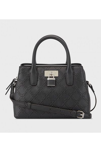 Nine West Women's Black Josey Mini Satchel Crossbody Bag