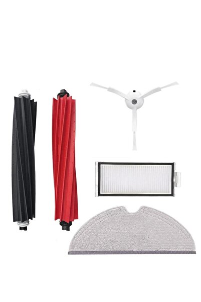 Roborge Σετ ανταλλακτικών 5 τεμαχίων συμβατό με ρομπότ ηλεκτρική σκούπα Roborock Q8 Max +