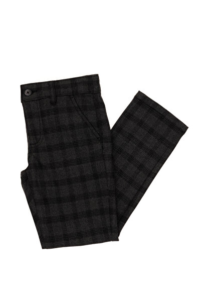 U.S. Polo Assn. Pantaloni din pânză antracit pentru băiat 50293990-VR006