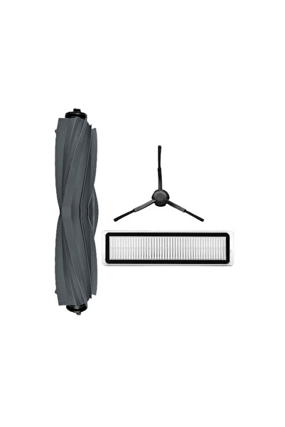 Roborge Dreame Bot D10S Robot Süpürge Uyumlu 3'lü Yedek Parça Seti