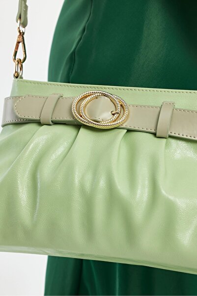 Aron Atelier Water Green Belle Women's Shoulder Bag
