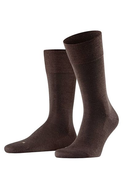 FALKE Herren Socken - Sensitiv Berlin, Kurzstrumpf, Komfortbund, Uni
