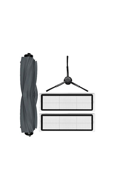 Roborge مجموعة من 4 قطع غيار متوافقة مع مكنسة كهربائية روبوتية Dreame D10S Plus