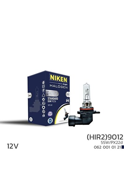 Universal Niken 12V 9012 (HIR2) 55W Halojen Ampul Px22D