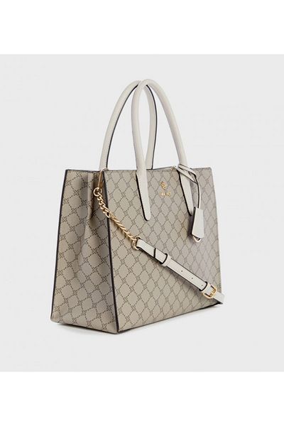 Nine West Women's Beige Siera Shopper Tote Bag