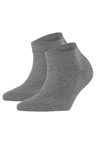 FALKE Damen Sneaker-Socken 2er Pack - Sensitive London, Baumwolle, Bündchen, ...