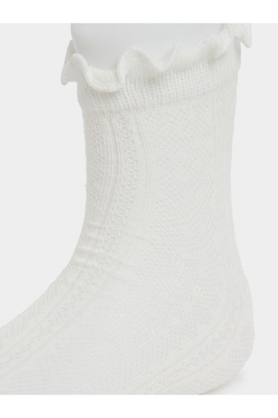 Styli Lettuce Edge Knit Socks