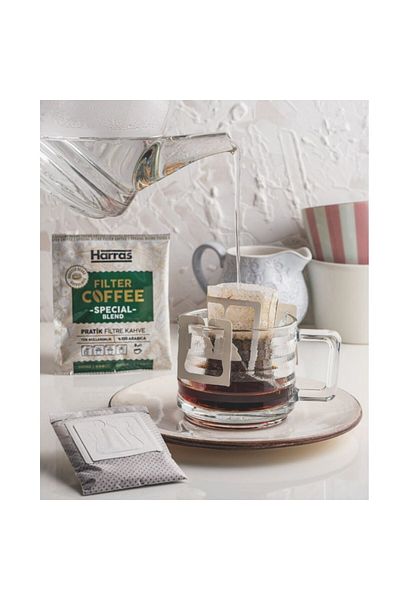 Harras 8g X 10 Pack - Disposable Filter Coffee