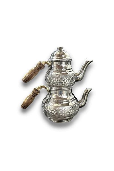 Yıldız çelik Small Size Copper Pattern Aluminum Teapot