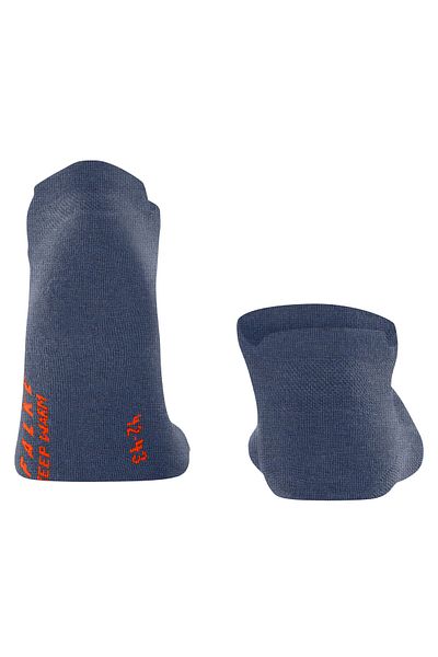 FALKE Unisex-Sneaker – Keep Warm, Kurzsocken, einfarbig Rocken