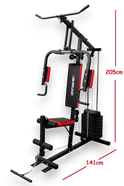 Dynamic 1001 Çalışma Istasyonu – 67 Kg Plaka Ağırlıklı - Daire Kapınıza Teslim Edilir