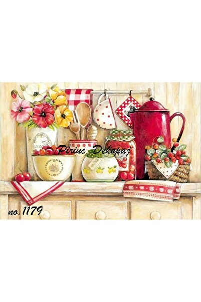 LİNEART Lineart Pirinç Dekopaj Kağıdı No:L1179- 29x42cm